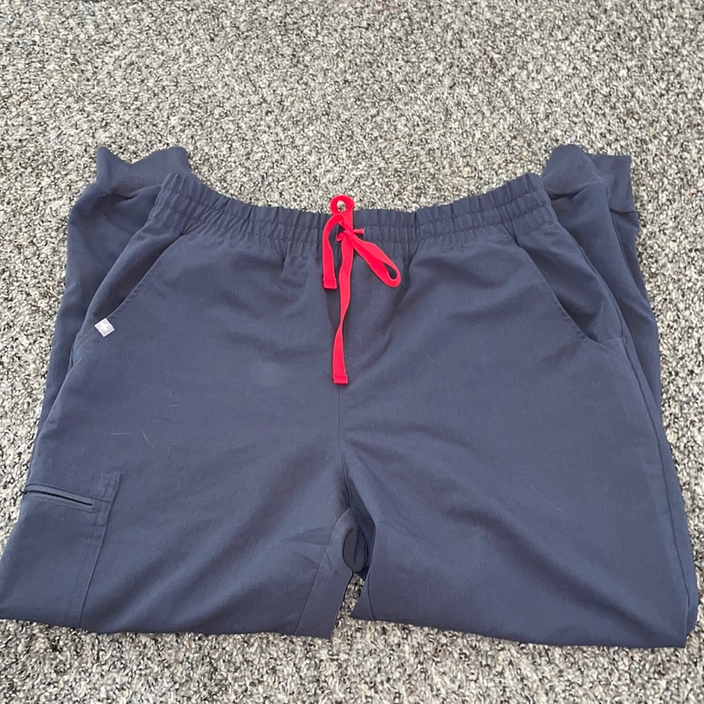 FIGS CHARCOAL HIGHWAISTED ZAMORA JOGGERS